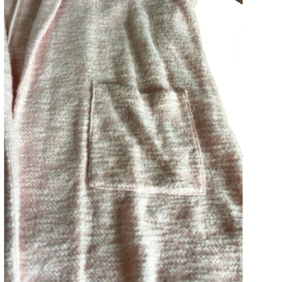 Lane Bryant petal pink open front collared cardigan jacket - Picture 9 of 10